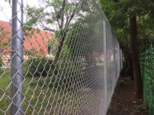 new chain link fence