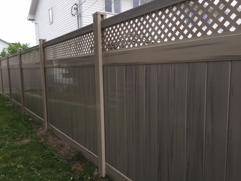 new fence installed