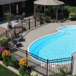 New Outdoor Pool Fence