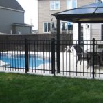 Pool Contour Fence